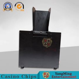 acheter Défibreur efficace de carte de casino de jeu d'accessoires de pleine en métal de tisonnier de carte de coupeur couleur automatique intelligente consacrée de noir fabrication en ligne