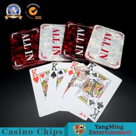 acheter Marqueurs rouges Texas Hold de baccara ils bouton en plastique acrylique de marchand de signe de Chips Games Wins Silk Screen de tisonnier de concurrence fabrication en ligne