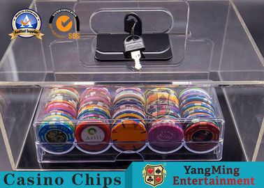 acheter Texas Hold ils vitrine de Chips Box Dedicated Poker Chip de casino fabrication en ligne