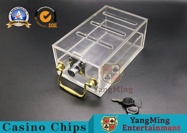 acheter Boîte à cartes de jeu de jeu de plate-forme des accessoires 6 de jeu de casino de personnalisation fabrication en ligne