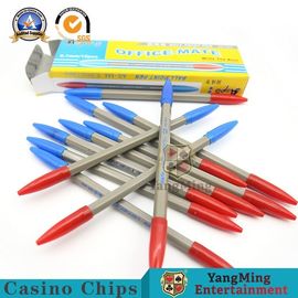 acheter Systèmes de jeu de baccara de la taille 170mm rouges et stylo bille bleu fabrication en ligne