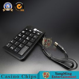 acheter Système de câble par plastique mince de Tableau de clavier de noir de clavier de nombre de systèmes de jeu de baccara USB fabrication en ligne