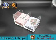 Triangle Shape Casino Poker Discard Holder 155*100*45mm Wear - Resistant