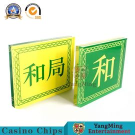 acheter club acrylique transparent fait sur commande de tisonnier de bouton de marchand de LIEN d'accessoires de jeu du casino 90g fabrication en ligne