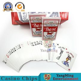 acheter Cartes de papier de jeu de concurrence de jeux de Tableau de noyau de casino de jeu de baccara bleu domestique de cartes fabrication en ligne