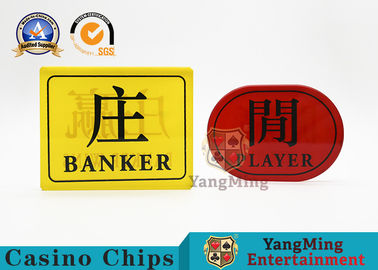 acheter Marqueurs acryliques transparents de baccara fabrication en ligne