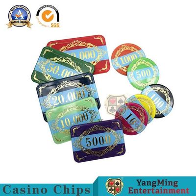 acheter 760 PCs Texas Black Jack Bronzing Plastic Chips Two-Layer Acrylic Anti-Counterfeiting Chip ont placé l'appui de tache adapté aux besoins du client fabrication en ligne
