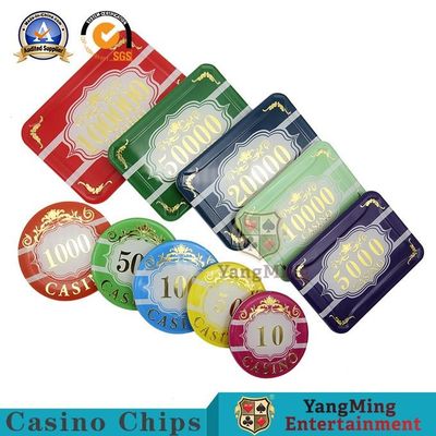 acheter tisonnier en plastique Chip Set Rectangle Round de casino de 94*66mm fabrication en ligne