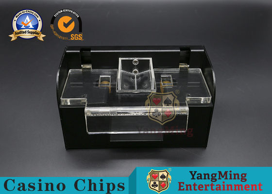 acheter Shuffler noir fait sur commande 1 automatique de tisonnier en métal d'acier inoxydable 2 plate-formes fabrication en ligne
