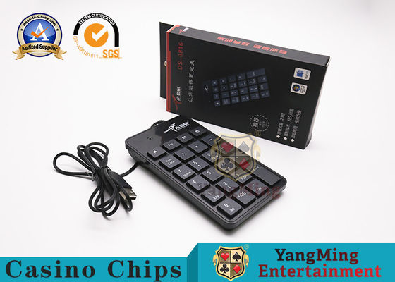 acheter Muet noir Mini Keyboard With Cable de casino d'accessoires en plastique de jeu fabrication en ligne