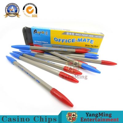 acheter Disque rouge et bleu Pen Poker Table de système de visualisation électronique de jeux de baccara fabrication en ligne