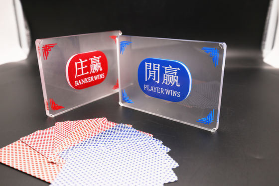 acheter La carte libre Semi-givrée Texas Hold de Crystal Acrylic Customized Dealer Button ils baccara GamingTable a consacré le positionnement fabrication en ligne