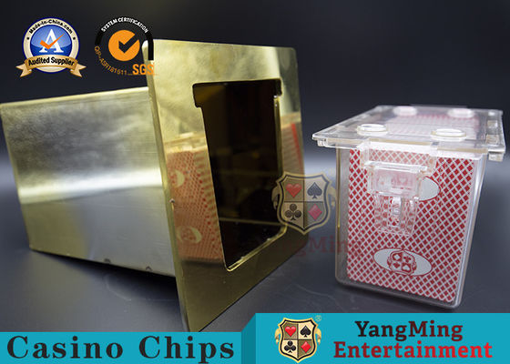 acheter la boîte à cartes du jeu 1kg a plaqué l'acier inoxydable d'or titanique fabrication en ligne
