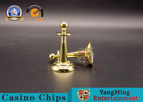 acheter Roulette de cuivre en métal pariant Mark British Turntable Poker Table Chips Game fabrication en ligne