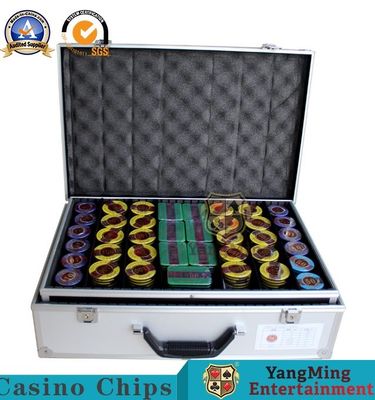 acheter GV 760 yards de Texas Hold ils alliage d'aluminium Chip Case With Lock Clay fabrication en ligne