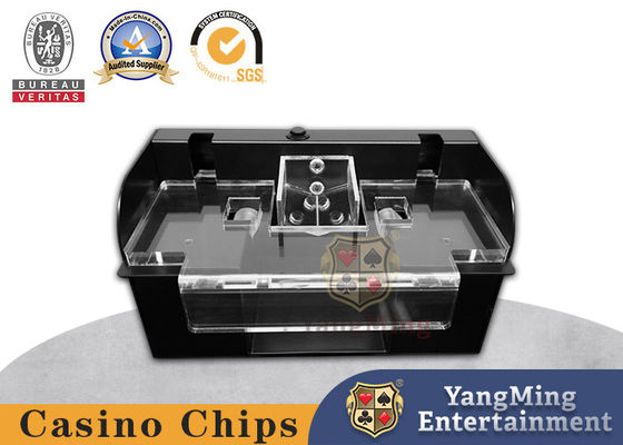 acheter Shuffler automatique noir de carte en métal 1Decks 2Decks d'acier inoxydable fabrication en ligne