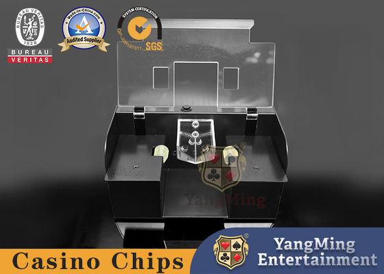 acheter Shuffler adapté aux besoins du client de carte de plate-forme en métal 2 d'alimentation d'énergie pour le casino de tisonnier fabrication en ligne