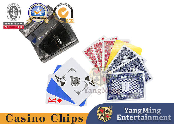acheter Cartes de jeu en PVC en plastique, grandes, imprimées, 33 cartes, boîte noire pour le jeu de Texas Hold'Em fabrication en ligne