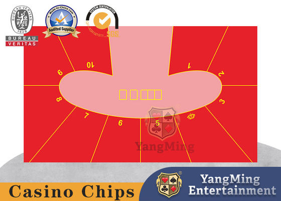 acheter Nappe de feutre de Texas Holdem Card Game Poker de personne de CMYK 10 fabrication en ligne
