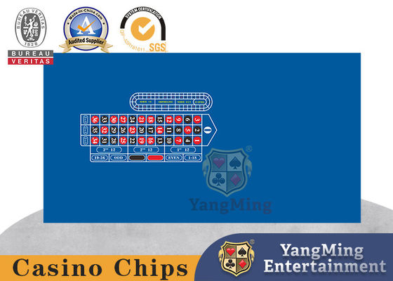 acheter Le Tableau de Texas Baccarat Roulette Casino Poker conçoivent double Bet Waterproof Tablecloth en fonction du client fabrication en ligne