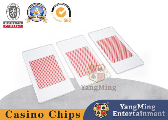 acheter Conseil acrylique givré semi perméable de Texas Baccarat Game Poker Card fabrication en ligne