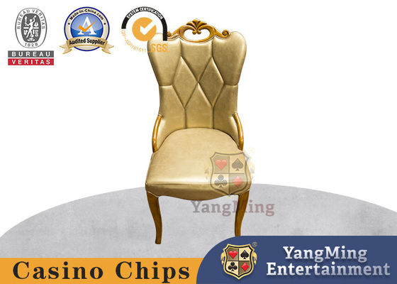 acheter Style coréen de luxe de chaises de Tableau de tisonnier de chêne de cuir artificiel pour le club de casino fabrication en ligne