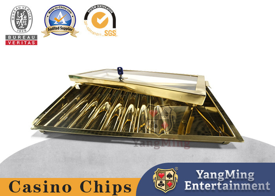 acheter Tisonnier en bronze verrouillable à une seule couche Chip Rack Holder en métal titanique industriel fabrication en ligne