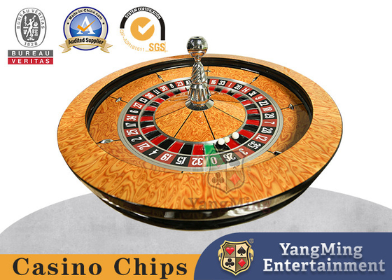 acheter Roue de roulette de jeu extérieure brillante en bois solide de 32 pouces fabrication en ligne