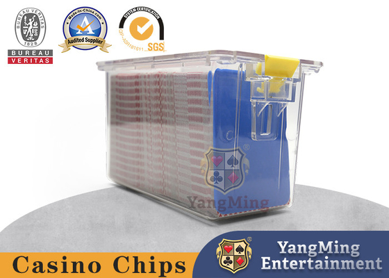 acheter Boîte transparente imperméable de porte-cartes 8 de plate-formes de casino de tisonnier avec le joint fabrication en ligne