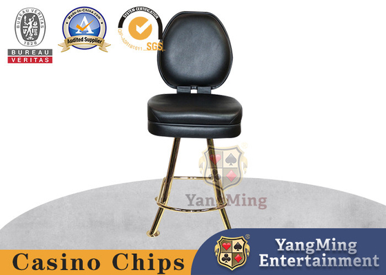 acheter Chaise tournante de haut casino titanique de pied d'acier inoxydable de Tableau de tisonnier de roulette fabrication en ligne