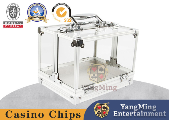 acheter Boîte acrylique de vitrine de casino de tisonnier de rouleau de 600 Ct fabrication en ligne