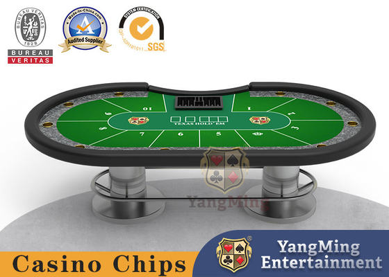 acheter Certification ovale de la BV de Tableau de Texas Fireproof Board Game Poker de disque en métal fabrication en ligne