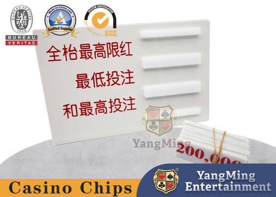 Jeu de table de poker personnalisé