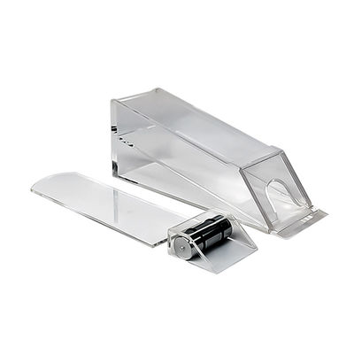 Acrylique Casino Table Dealer Baccarat 8 paires de chaussures de cartes de poker transparentes