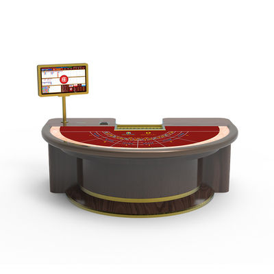 Table de jeu de baccarat à Macao Chipe Rfid Système de casino Logiciel Table de poker à induction