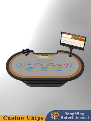 Jeux de poker personnalisés haut de gamme, intelligents, RFID, puce de casino, capteur de puce, table de poker, système de baccarat.