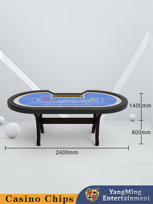 Spot Direct Baccarat 8 Table de poker pliante Table de jeu de poker de divertissement et de loisirs