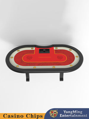 Table de poker à 10 joueurs, table de jeu de cartes VIP