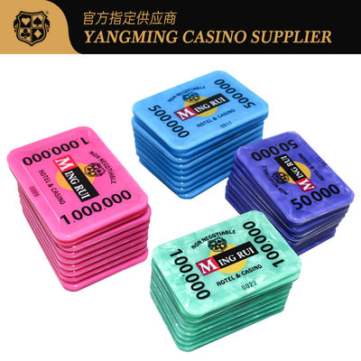 RFID Smart Chip Poker Chip Set Casino Club Jeux de divertissement Jeux de table