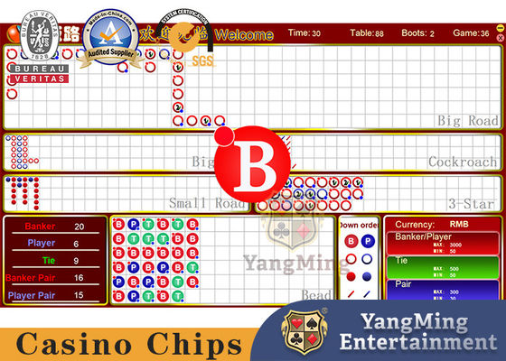 Le club de poker de divertissement développe un système d'ordre de jeu de baccarat sur mesure.