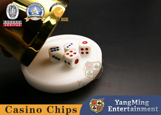 Les accessoires matériels acryliques de jeu de casino ont poli et ont coupé sans à-coup