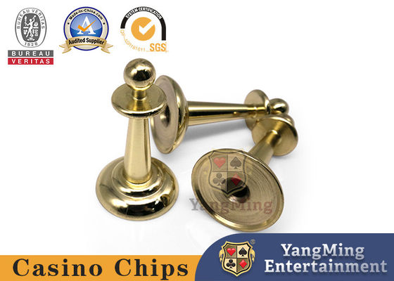Colonne gagnante de la roulette en or Casino Baccarat Texas Hold'em Poker Jeux d'accessoires