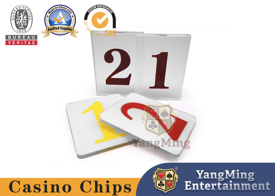 Acrylique mat numéro 1.2 combinaison plaque de couverture en stock rouge et jaune sérigraphie à haute température être personnalisé