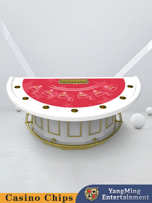Stock d'usine Bar à demi-ronde Garde Table de blackjack Table de jeu de poker