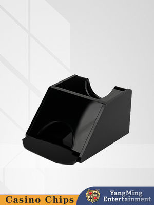 Fabrique Spot Acrylique Noir 1 Deck Concessionnaire de chaussures Bull Table Game Conception personnalisée Concessionnaire de chaussures acrylique