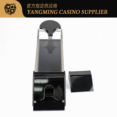 Chaussures de croupier acrylique 8 decks pour les jeux de casino