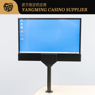 Moniteur à double face noir de 27' Table de poker système de prix de baccarat Ultra-mince écran de moniteur