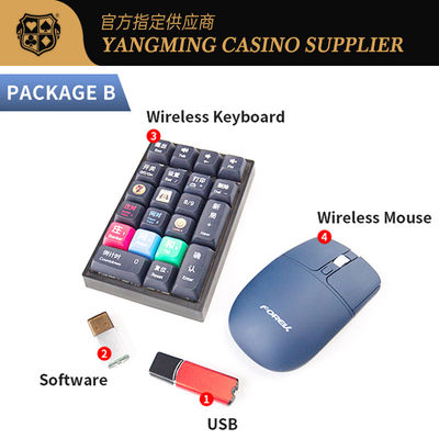 Baccarat Lucky Six Système de casino Logiciel Table de poker Chinois Anglais Bilingue Jeu de commutation