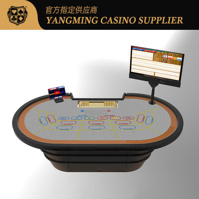 Fabrique personnalisée Baccarat Intelligent RFID Puce d'induction Table de poker Casino Club de loisirs Jeu de poker Table de puce