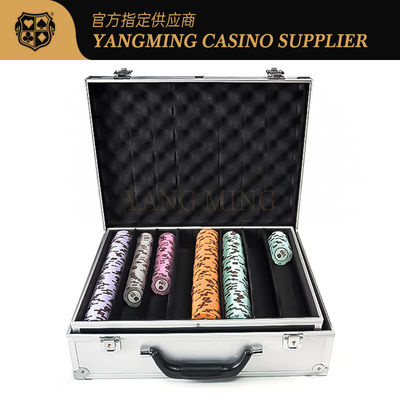 Vente à chaud boîte à puce verrouillée en alliage d'aluminium Convient pour les jeux de casino Club Poker Boîte à puce de table